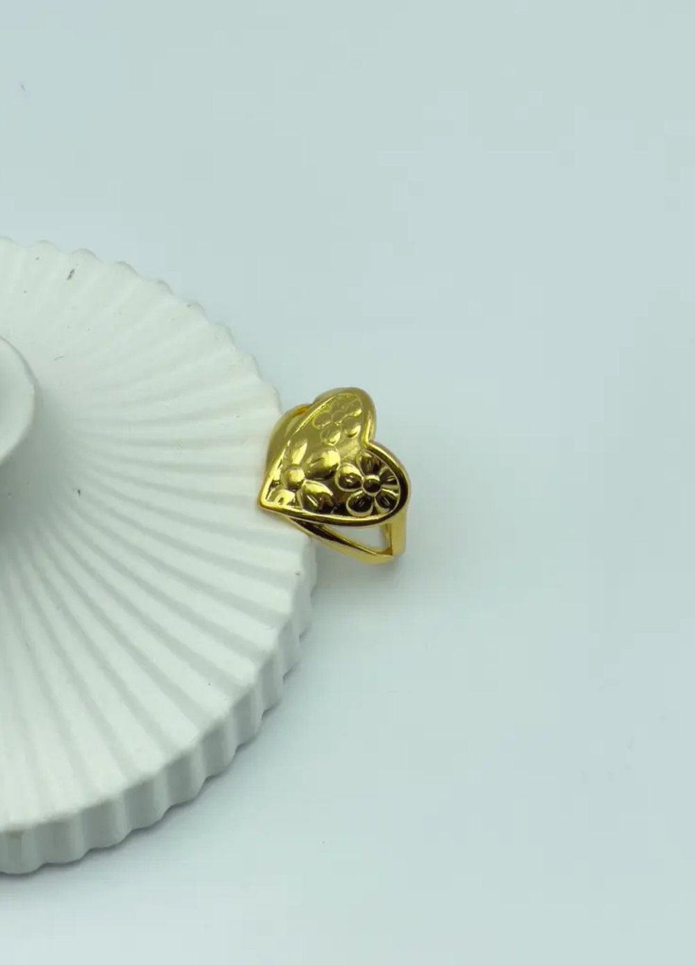 Çelik Gold Ayarlanabilir Yüzük
