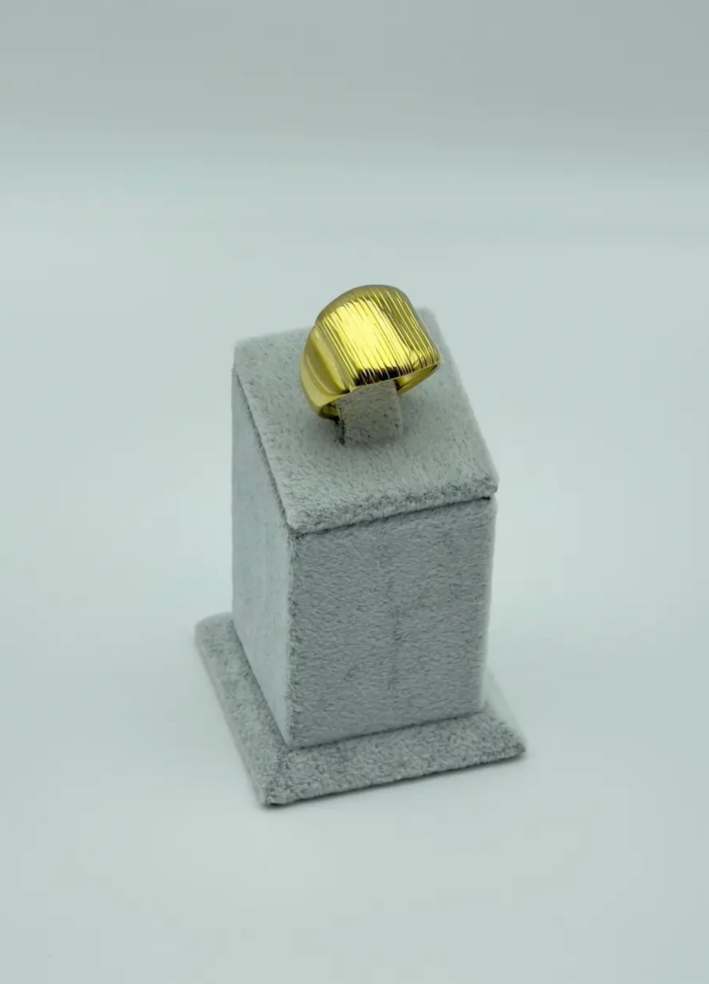 Çelik Gold Ayarlanabilir Yüzük