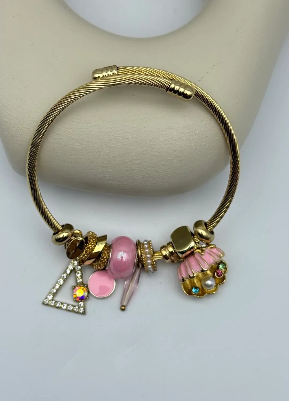 Çelik Gold Pandora Bileklik - 25-blk260
