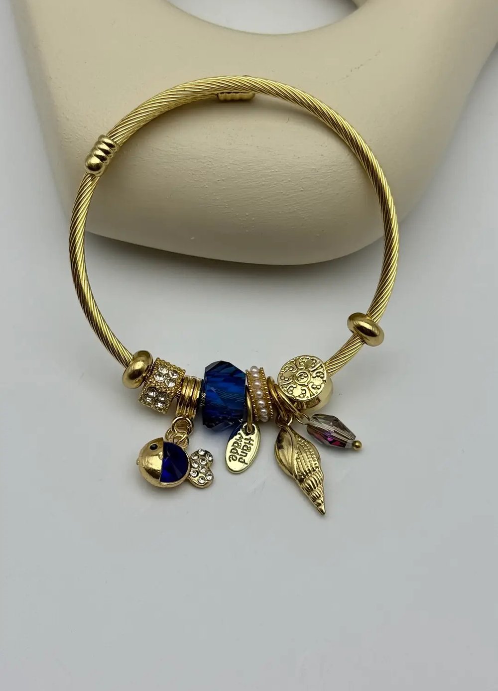 Çelik Gold Pandora Bileklik - 25-blk266