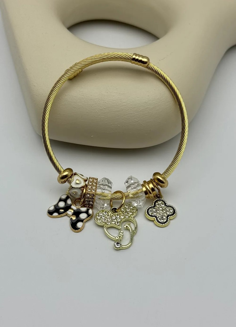 Çelik Gold Pandora Bileklik - 25-blk286