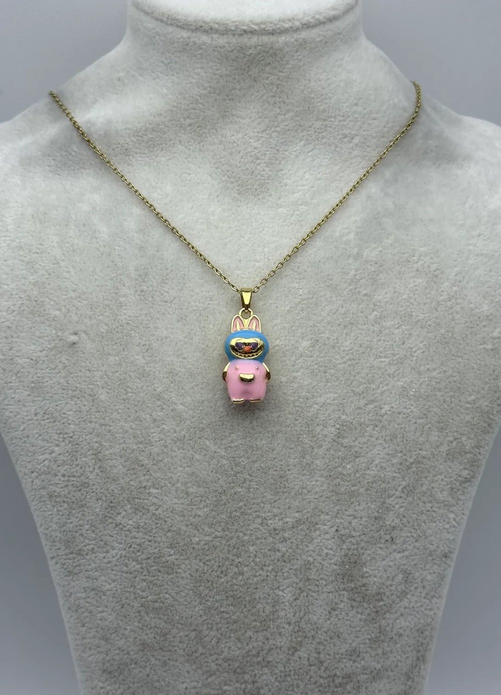 Çelik Gold Pembe Labu Kolye - 25-ctr374
