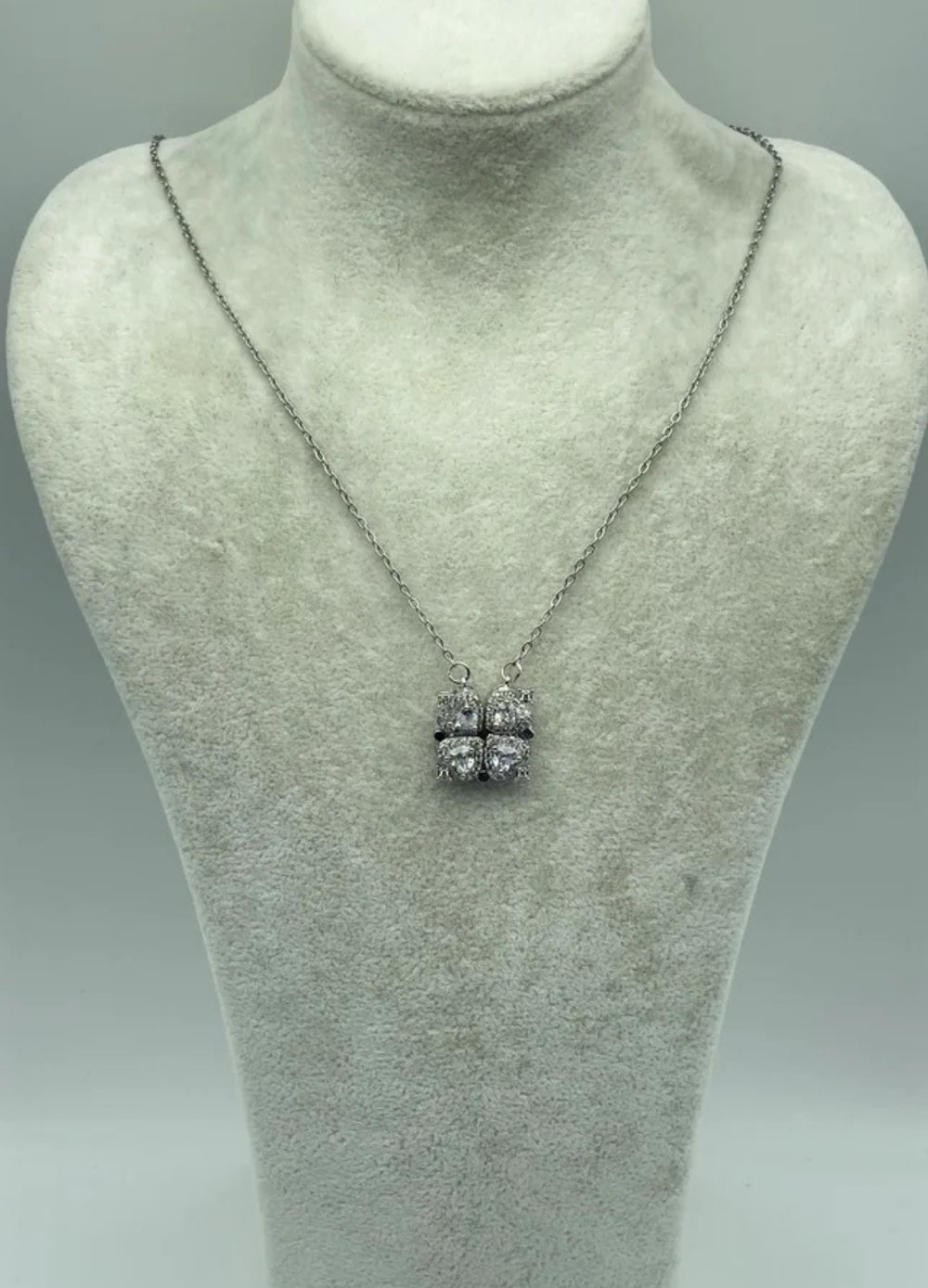 Çelik Silver Açılan Kalp Kolye - 25-ctr67