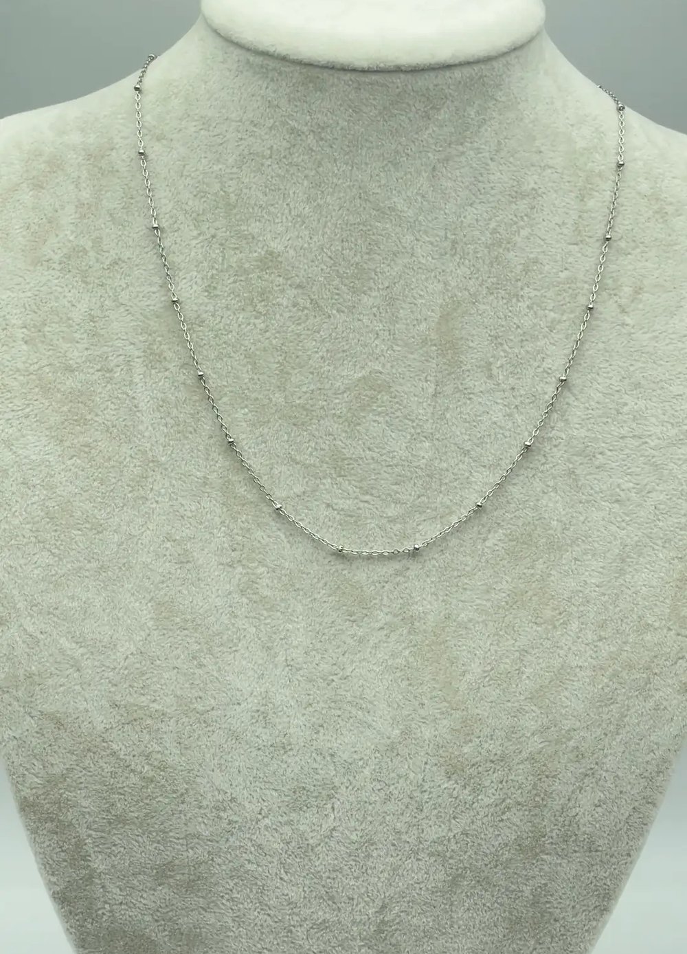 Çelik Zincir Kolye 45cm
