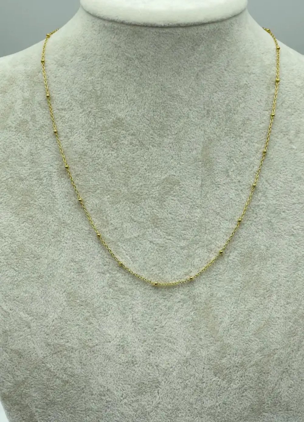 Çelik Zincir Kolye 45cm
