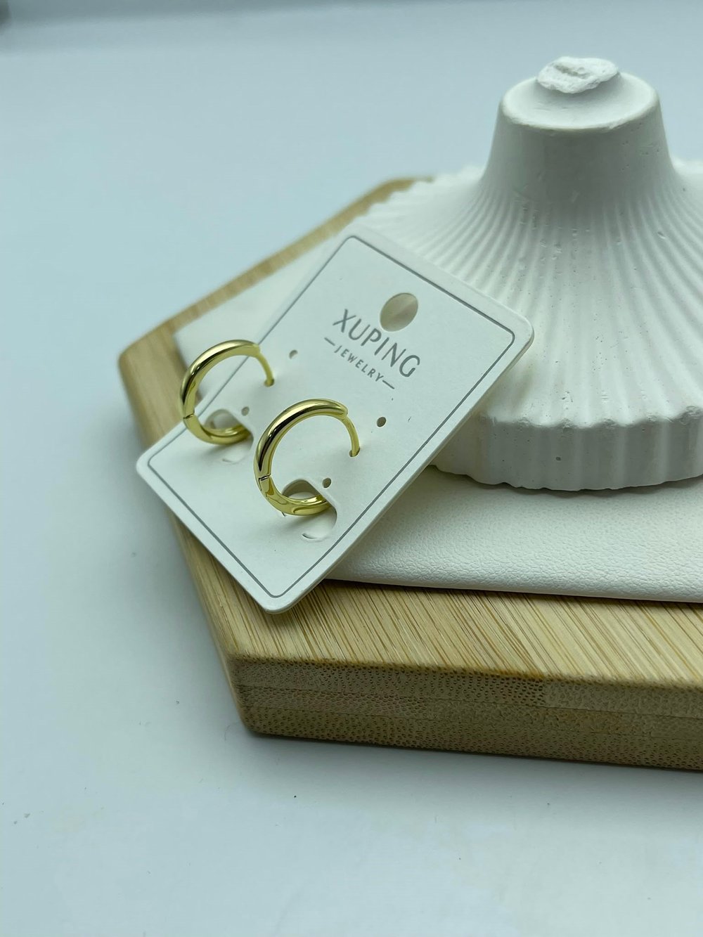 düz ince küçük halka xuping gold küpe 26xpkp192