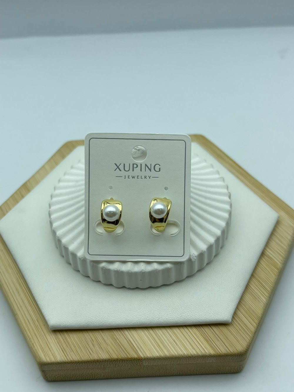 küçük incili xuping gold küpe 26xpkp173