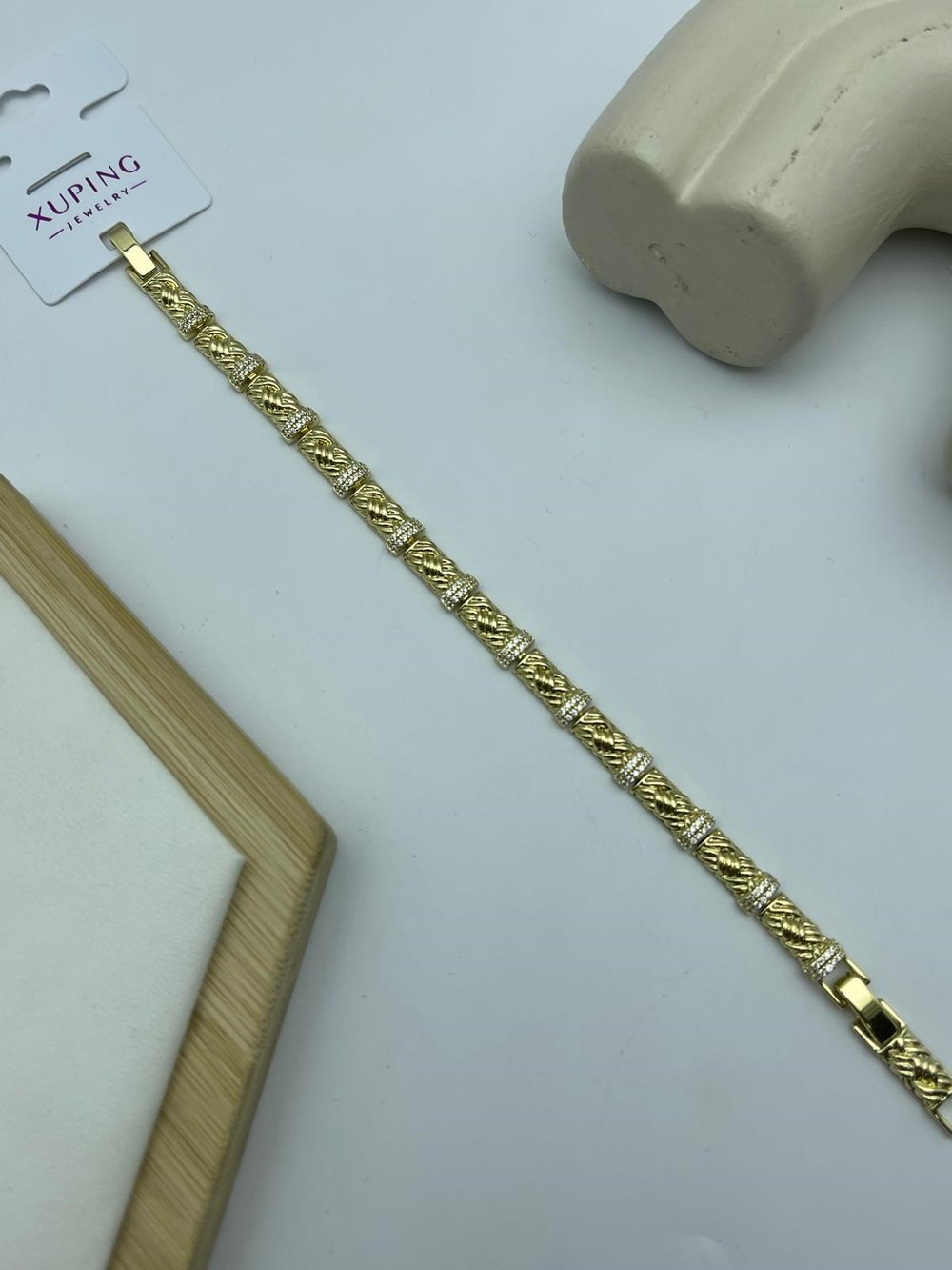 taşlı burgu xuping gold bileklik 26xpb128