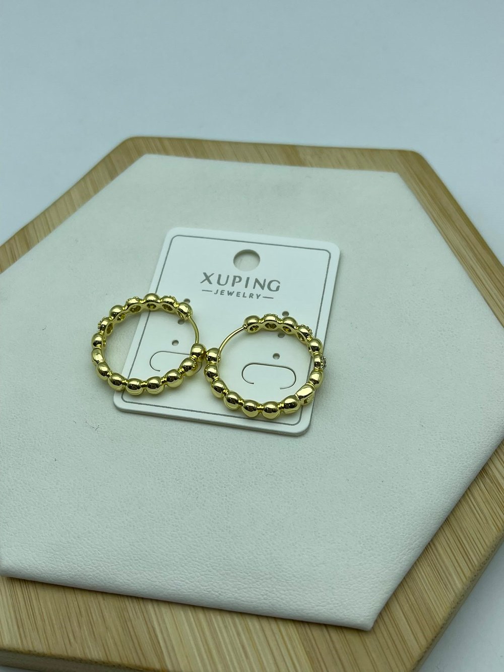 topçuklu halka xuping gold küpe 26xpkp200