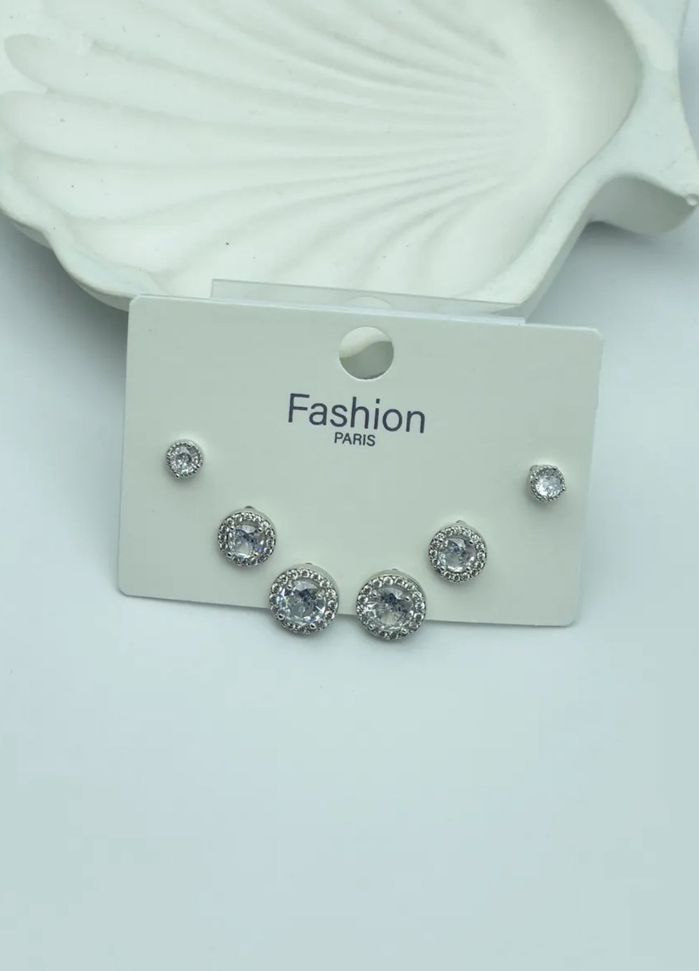 Vip Silver 6'lı Kalp Küpe - 25-vip125