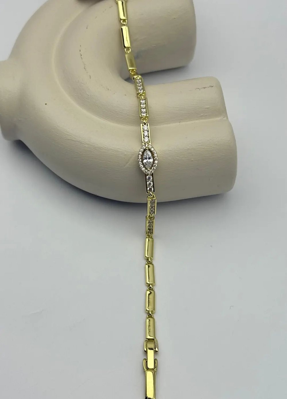 Xuping Gold Badem Taş Bileklik - 25-xpb77