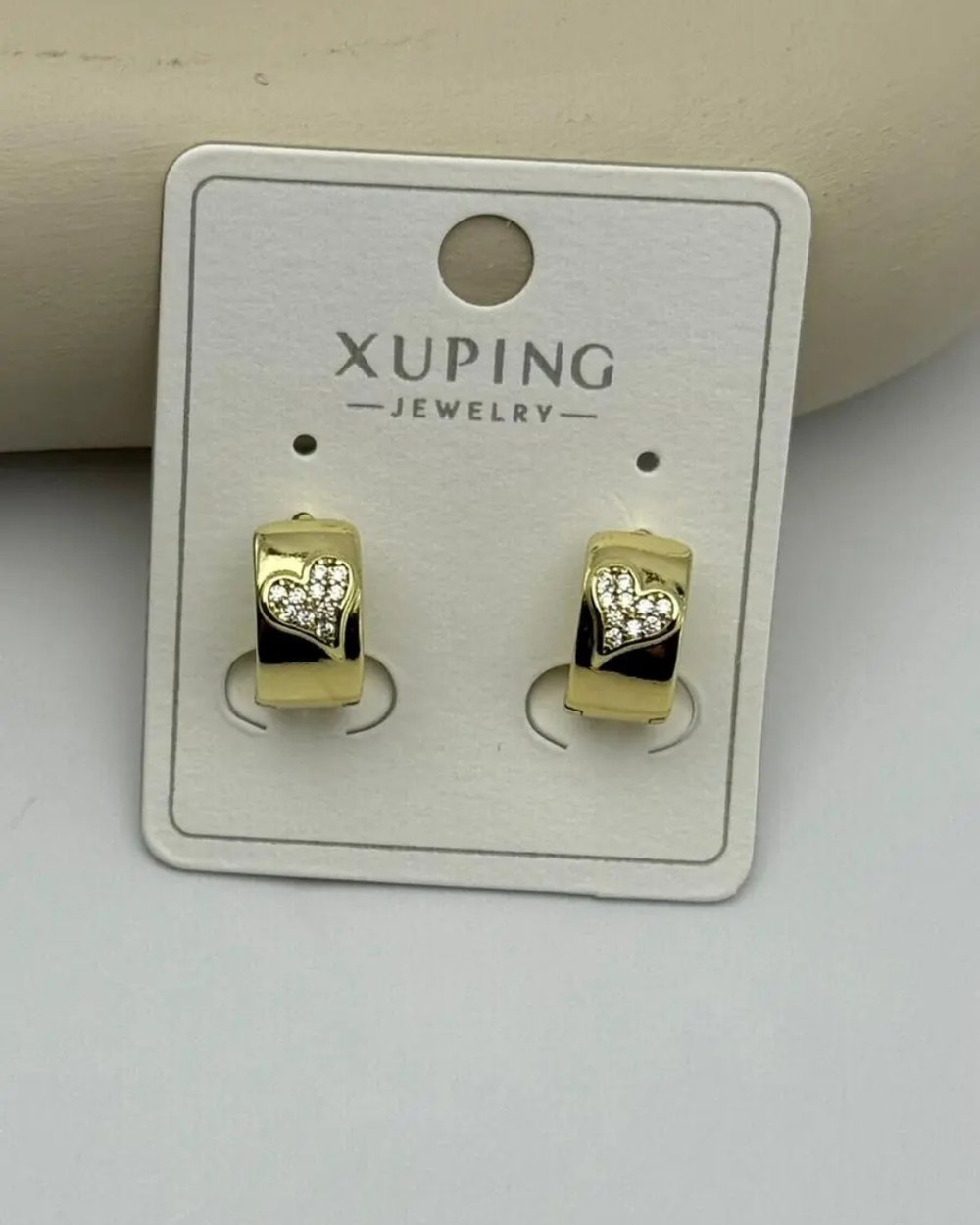 Xuping Gold Kalpli Mini Halka Küpe - 25-xpkp136