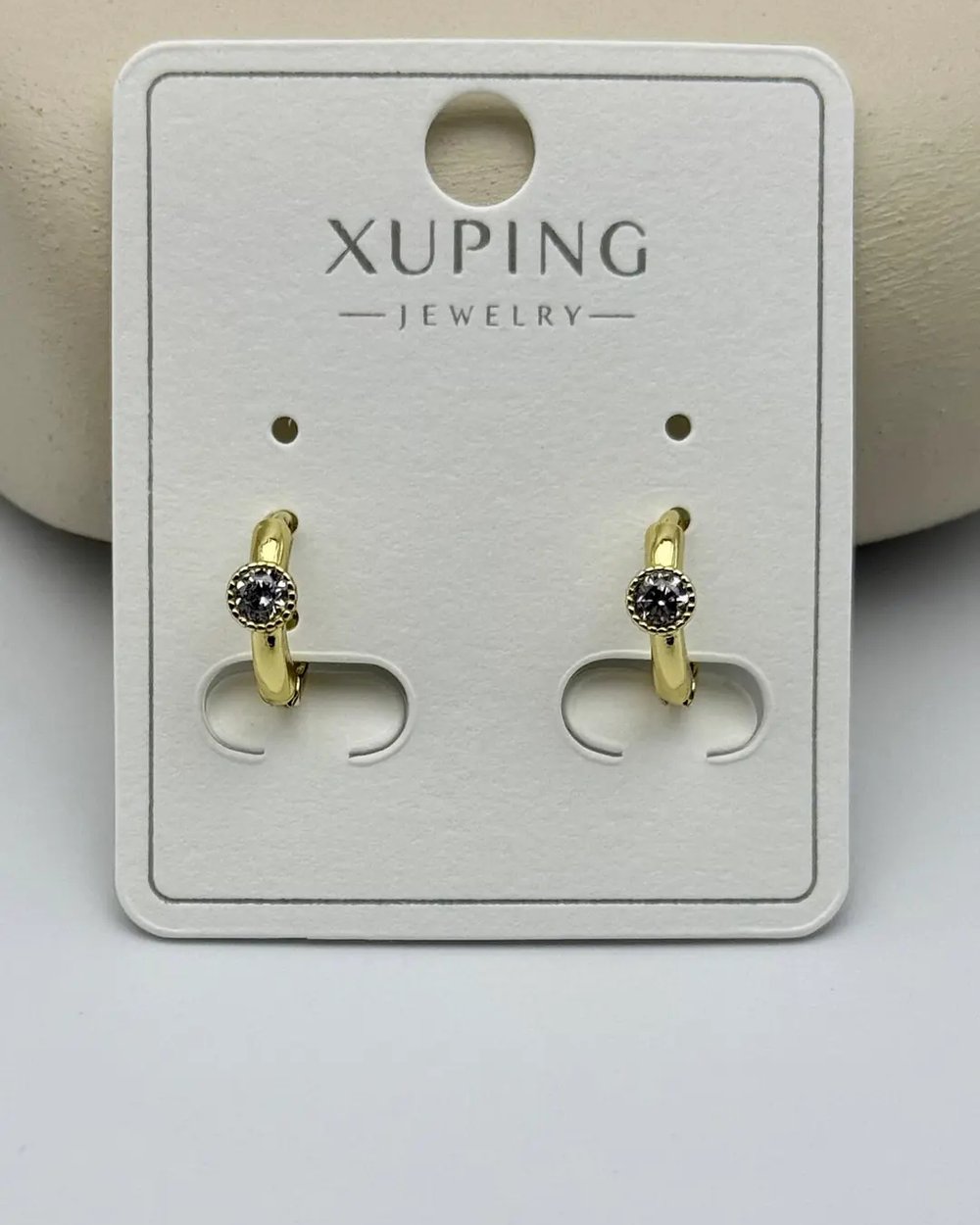 Xuping Gold Mini Halka Küpe 25-xpkp221