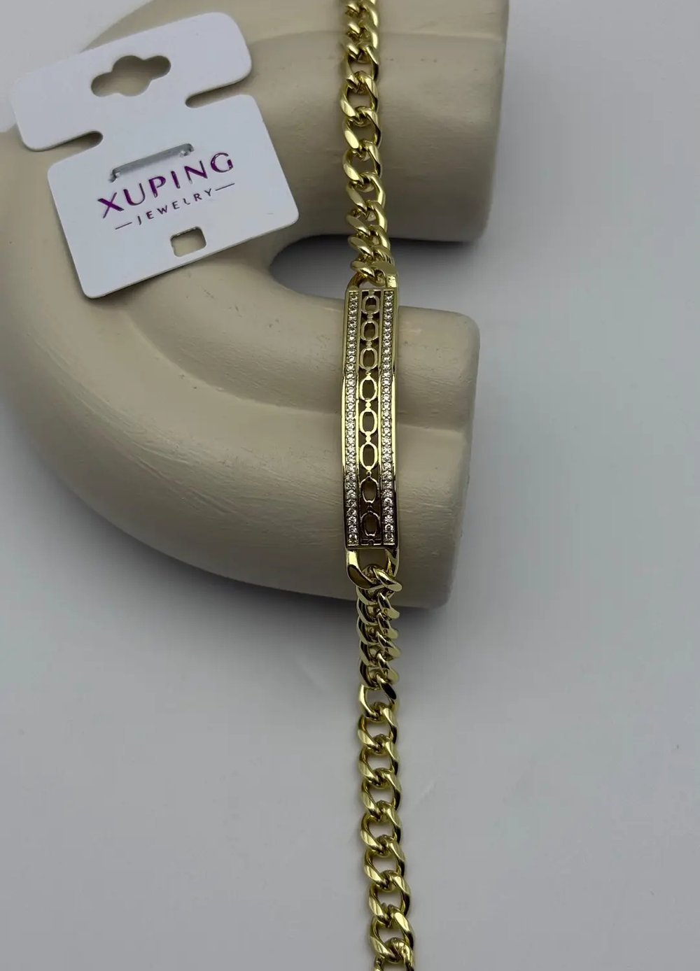 Xuping Gold Taşlı Tasarım Bileklik - 25 -xpb108