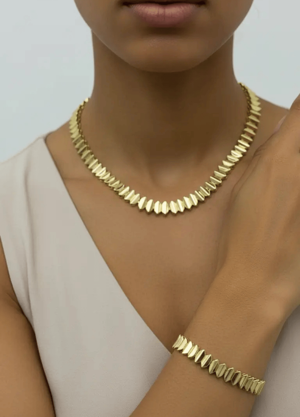 Xuping Gold Tırtıklı Set - 25-xps12