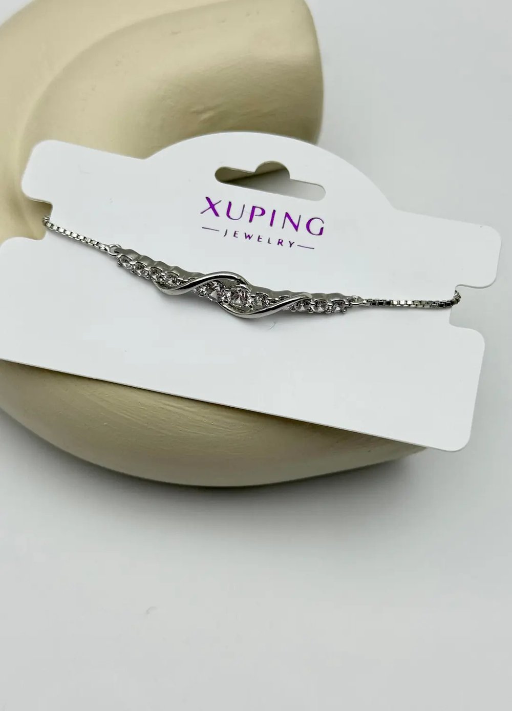 Xuping Silver Taşlı Asansörlü Bileklik - 25-xpb139