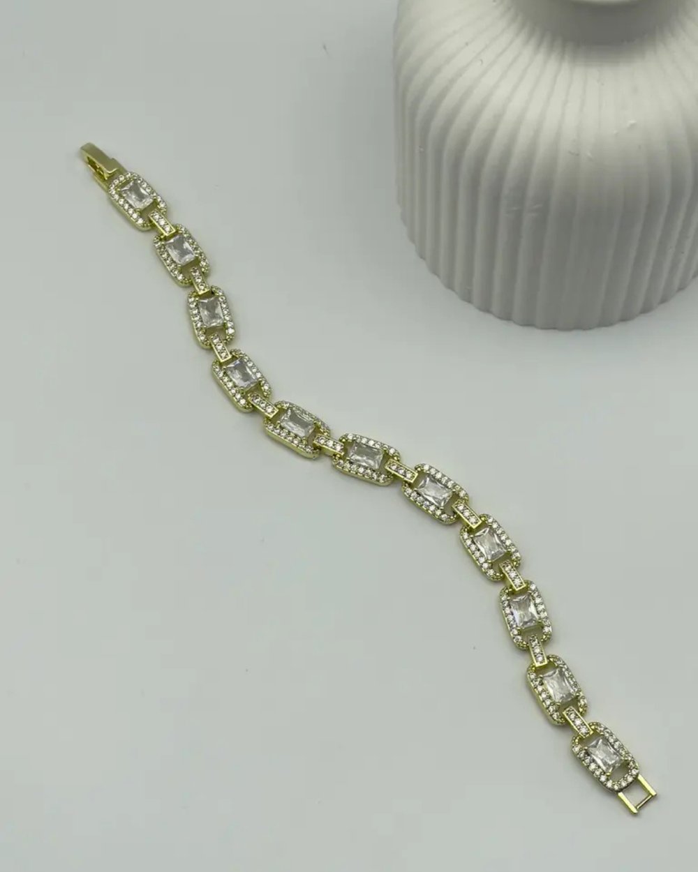 Xuping Ymz Gold Baget Taş Bileklik 25-ymzb27