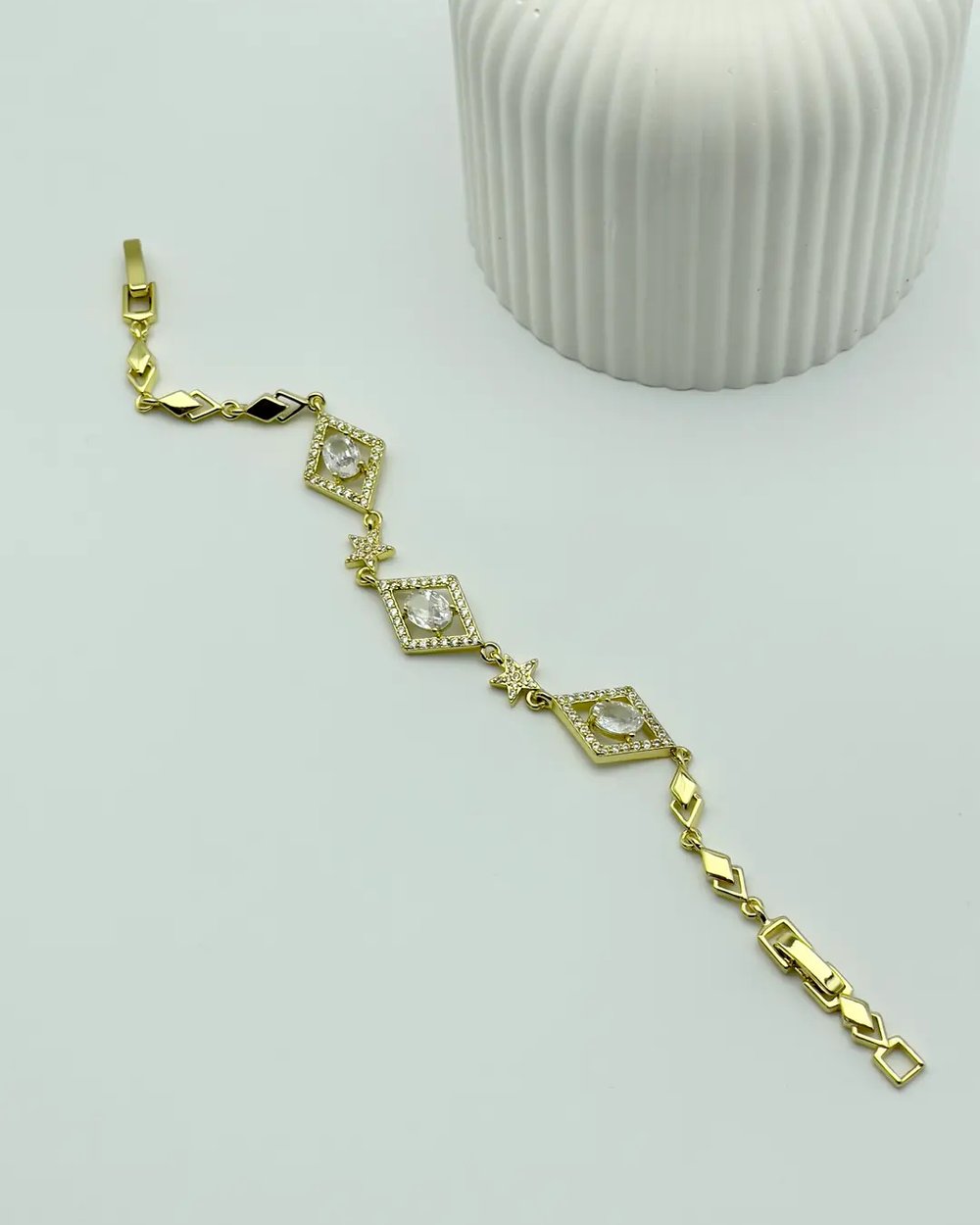 Xuping Ymz Gold Kristal Bileklik - 25-ymzb86