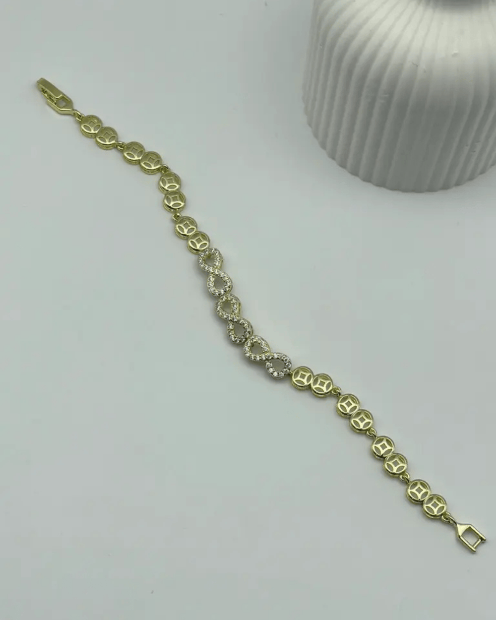 Xuping Ymz Gold Sonsuzluk Bileklik - 25-ymzb72