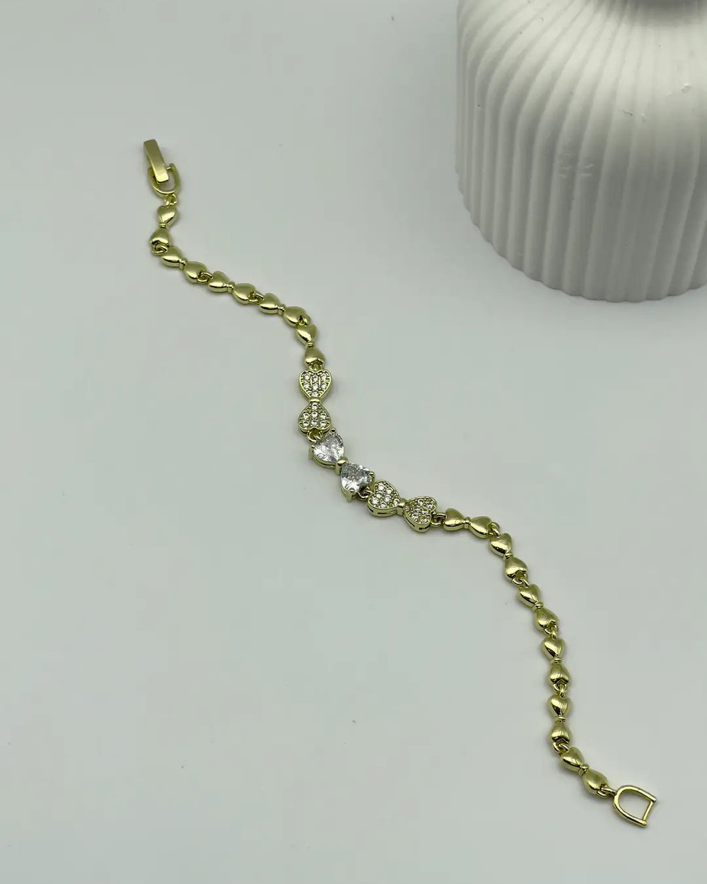 Xuping Ymz Gold Taşlı Fiyonk Bileklik - 25-ymzb36