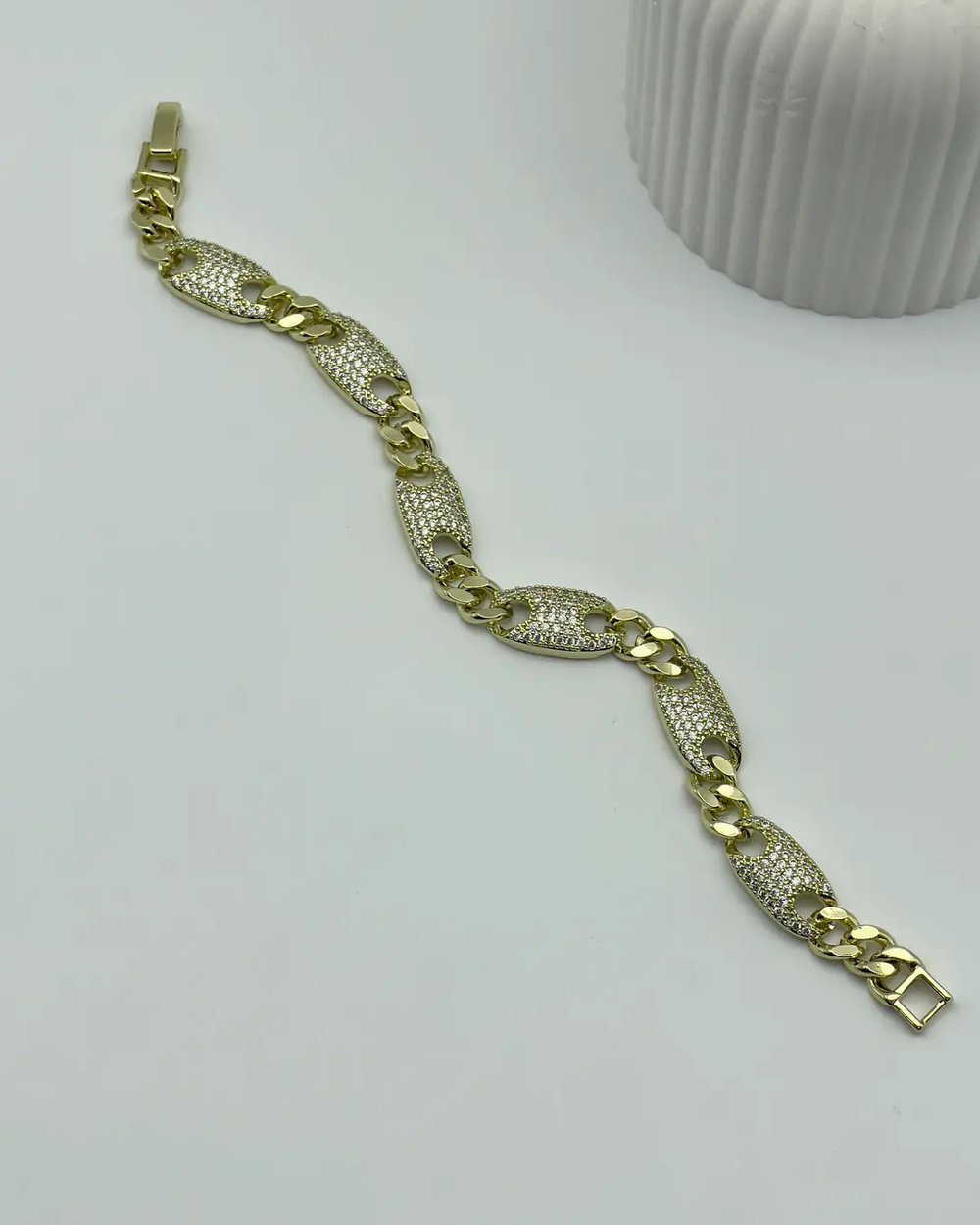 Xuping Ymz Gold Taşlı Gold Bileklik - 25-ymzb40