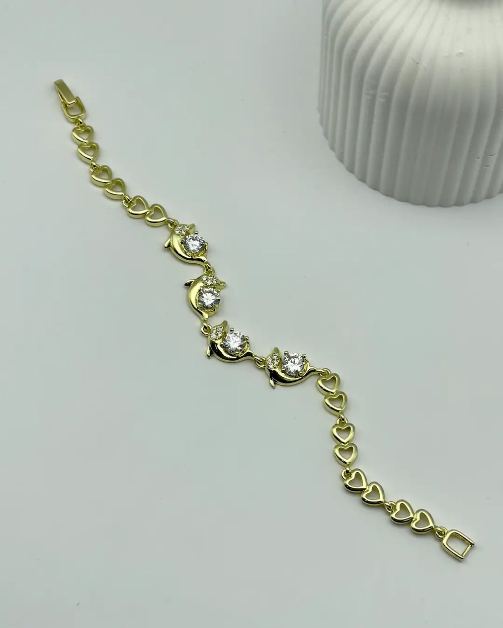 Xuping Ymz Gold Yunus Balığı Bileklik 25-ymzb73