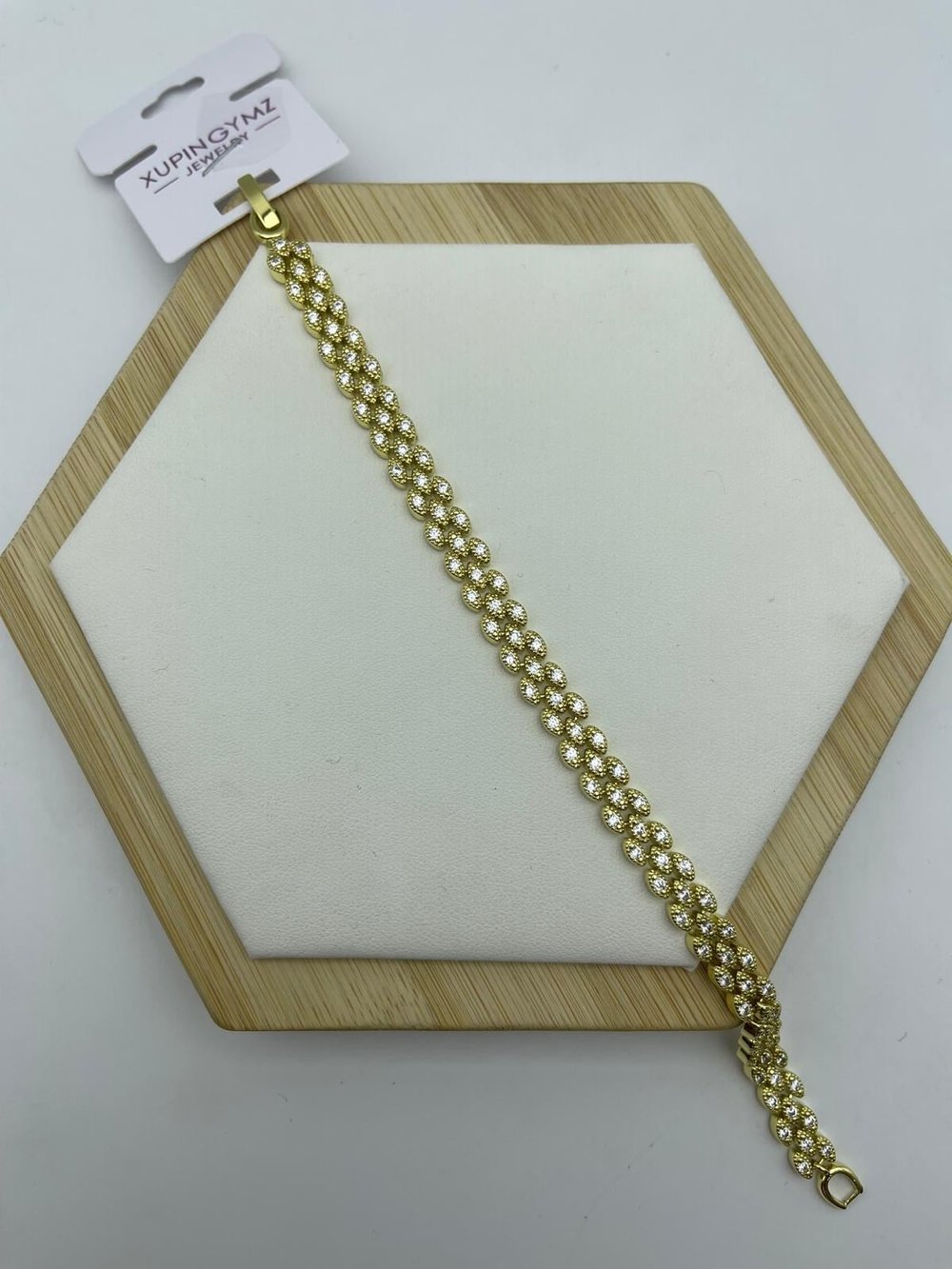 Xuping Ymz Taşlı Gold Çelik Bileklik - 26ymzb32