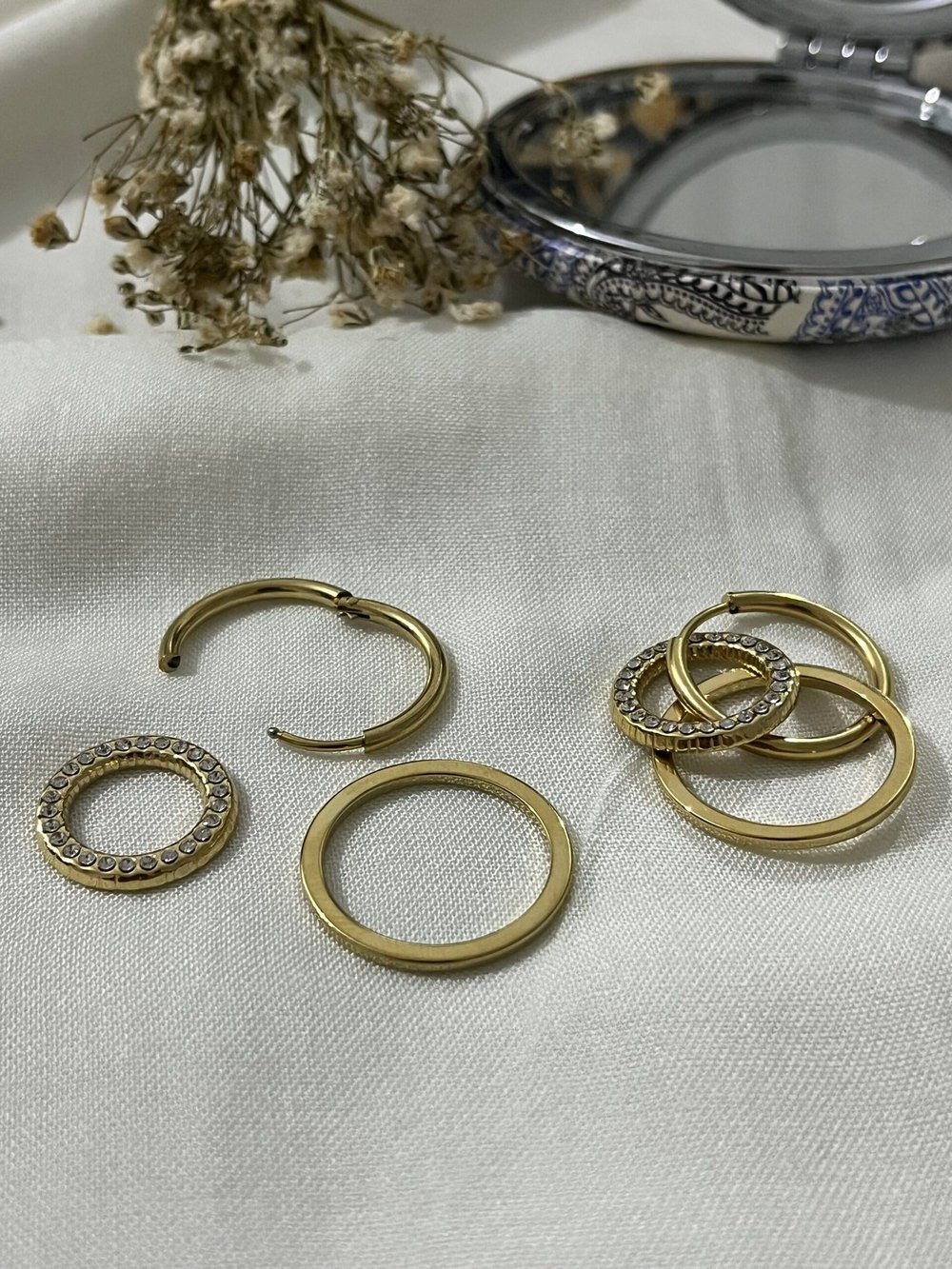 Circle Çelik Küpe