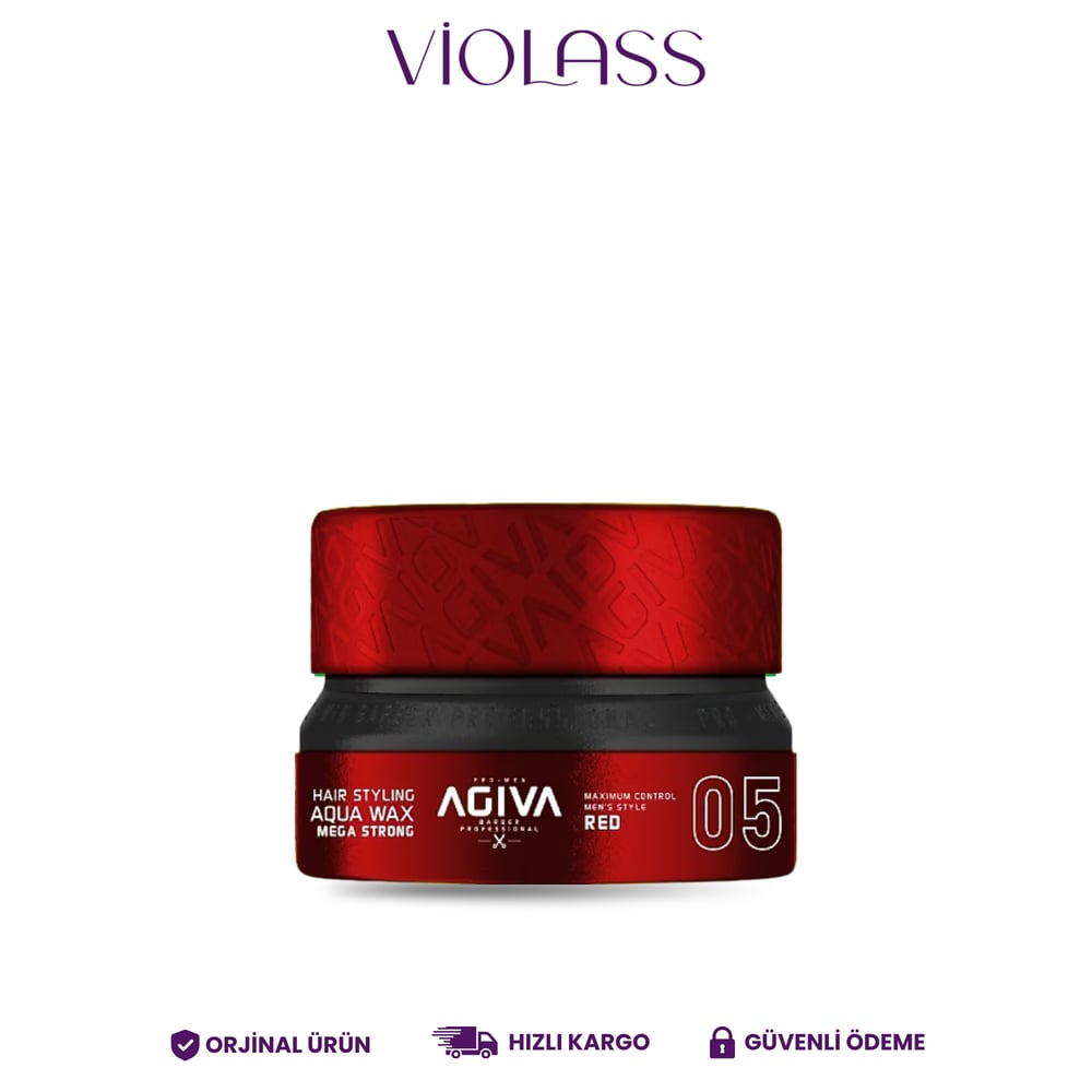 Agiva Wax 155 ML 05 (Kırmızı) Mega Strong