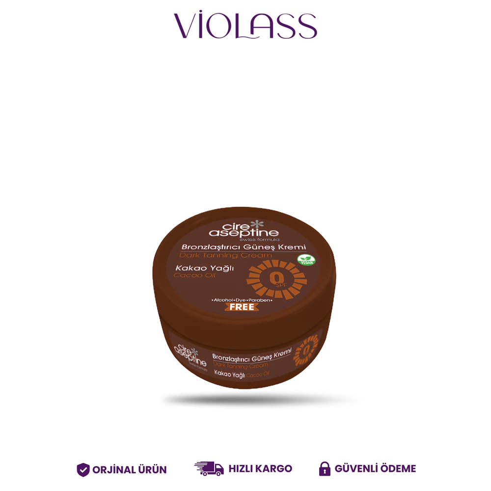 Cire Aseptine Bronzlaştırıcı Kakao Yağı 100 ml