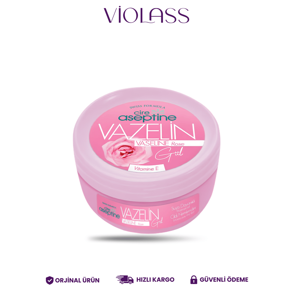 Cire Aseptine Vazelin Gül 150 ml