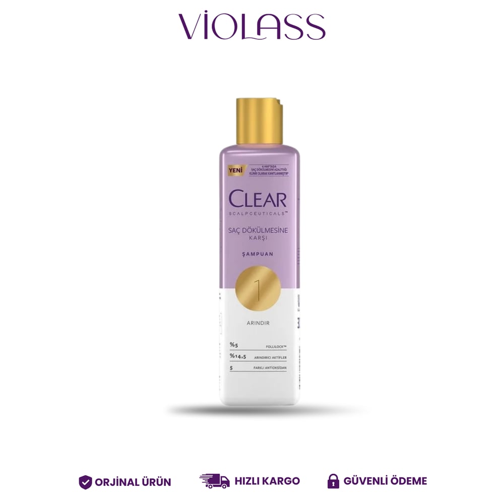 Clear Scalpceuticals Saç Dökülmesine Karşı Şampuan 300 ml