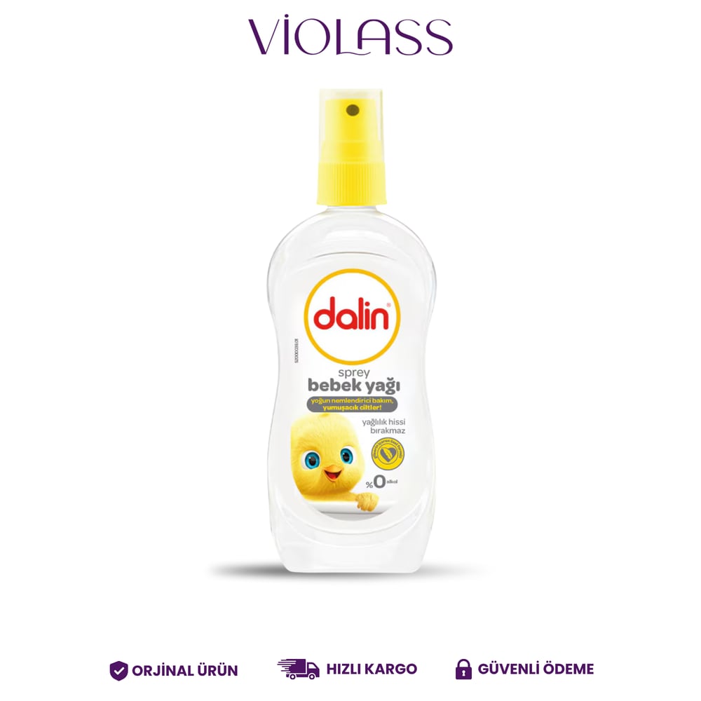 Dalin Bebe Yağı Sprey 200 ML