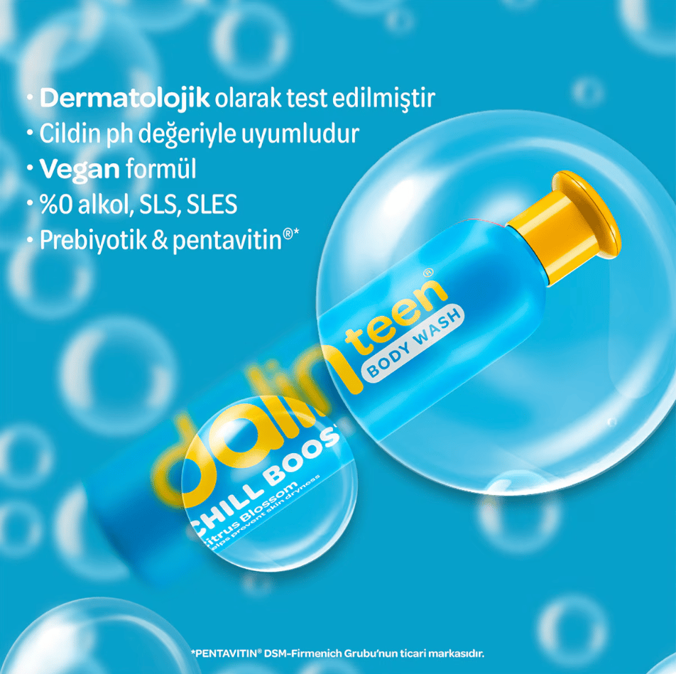Dalin Teen Chill Boost Duş Jeli 190 ml