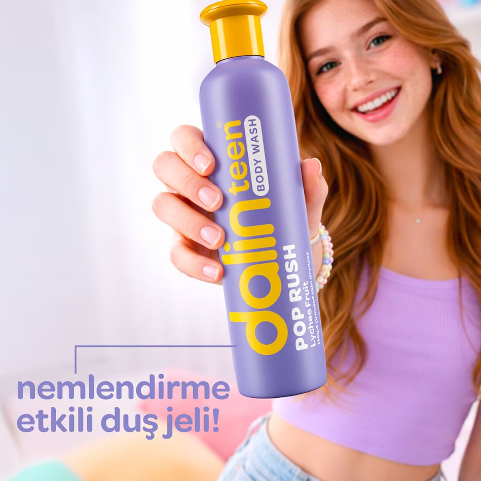 Dalin Teen Pop Rush Duş Jeli 190 ml
