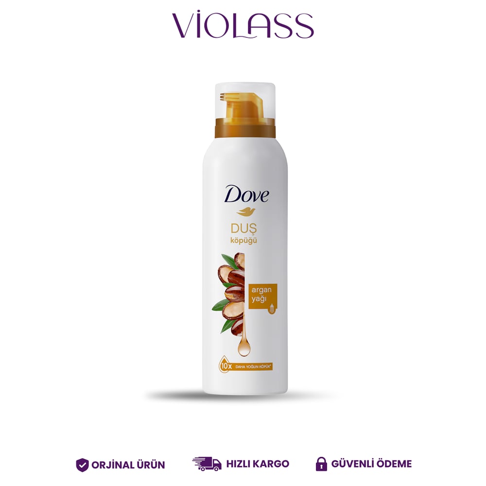 Dove Argan Yağı Köpük Duş Jeli 200 ml