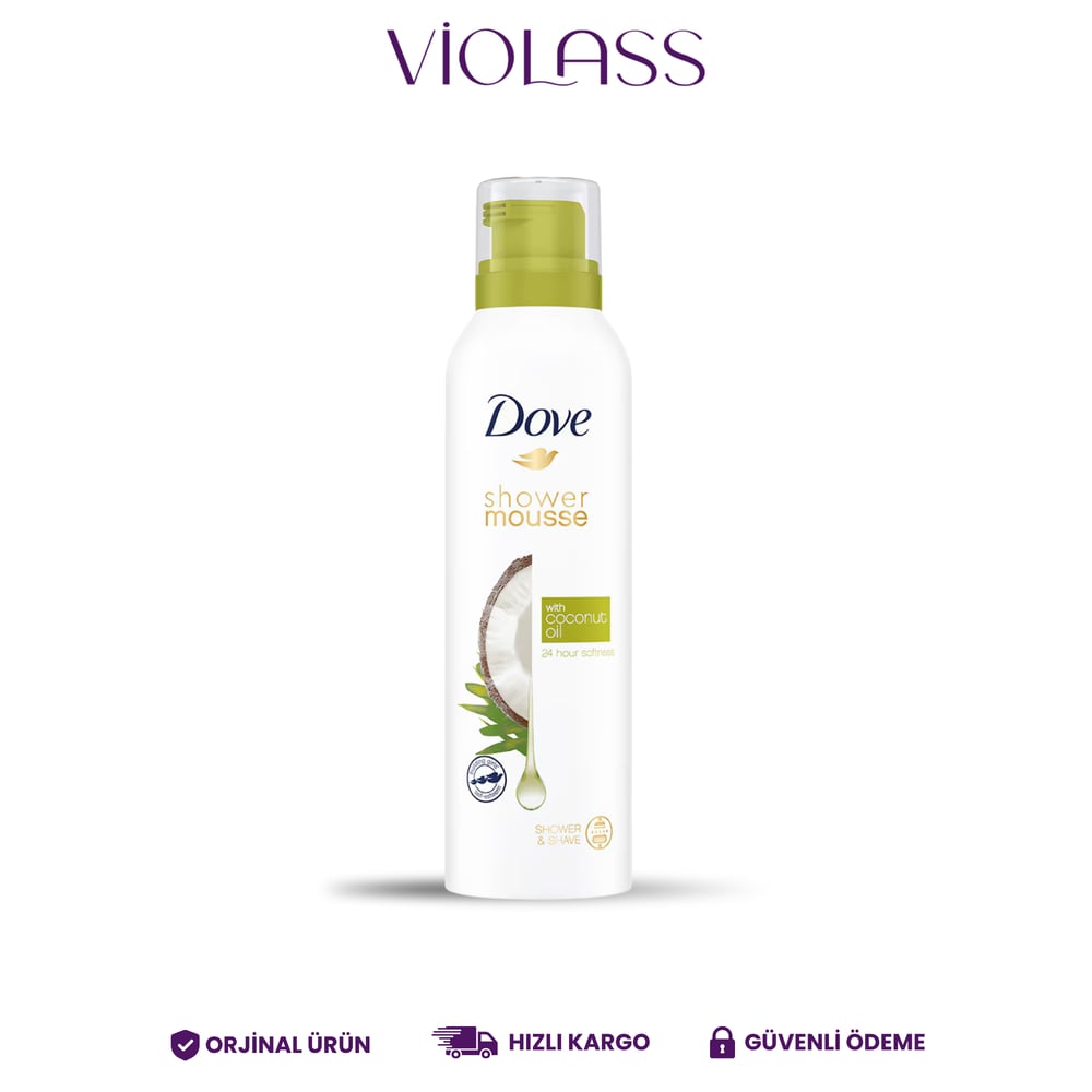 Dove Coconut Oil Duş Köpüğü 200 ml