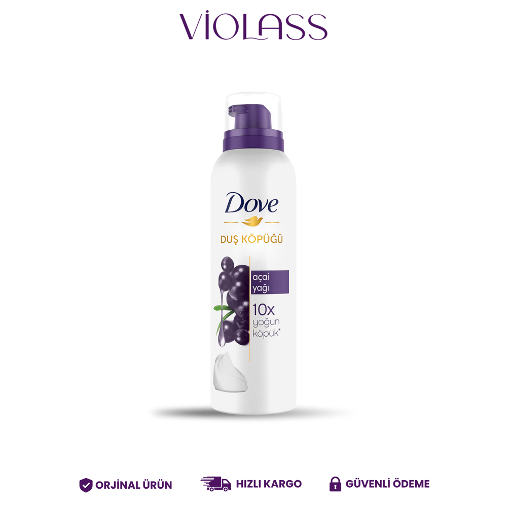 Dove Duş Köpüğü Açai Yağı Yoğun Köpük 200 ml