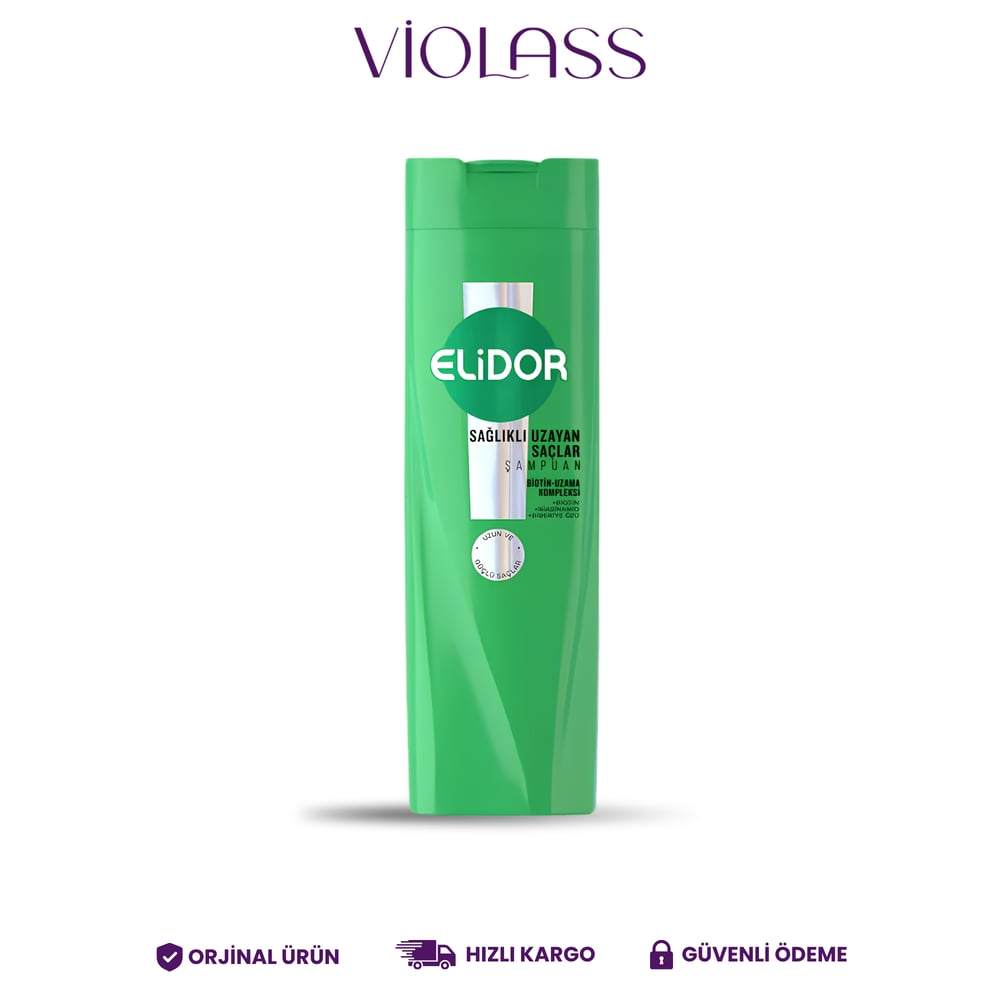 Elidor Sağlıklı Uzayan Saçlar Şampuan 400 ml