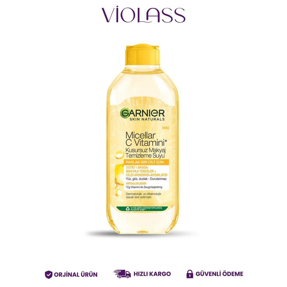 Garnier Micellar C Vitamini Kusursuz Makyaj Temizleme Suyu 400 ml