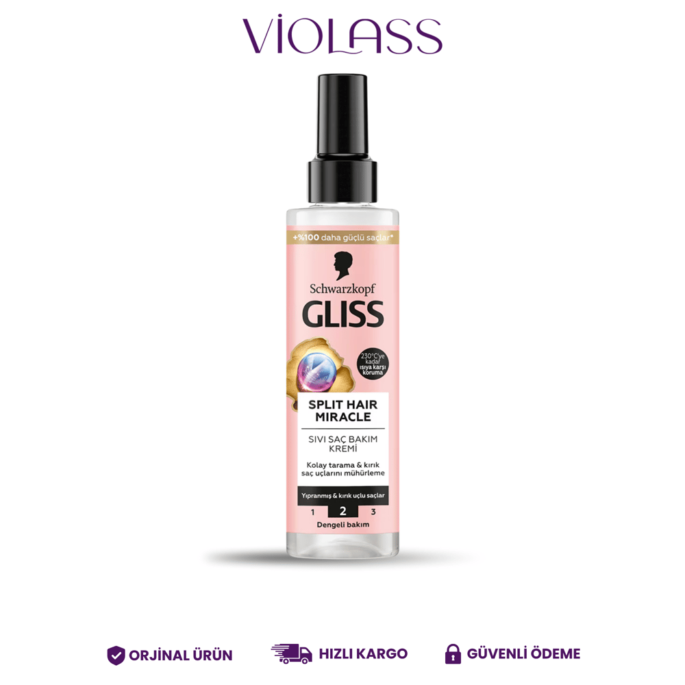 Gliss Split Hair Miracle Sıvı Saç Kremi 200 ml