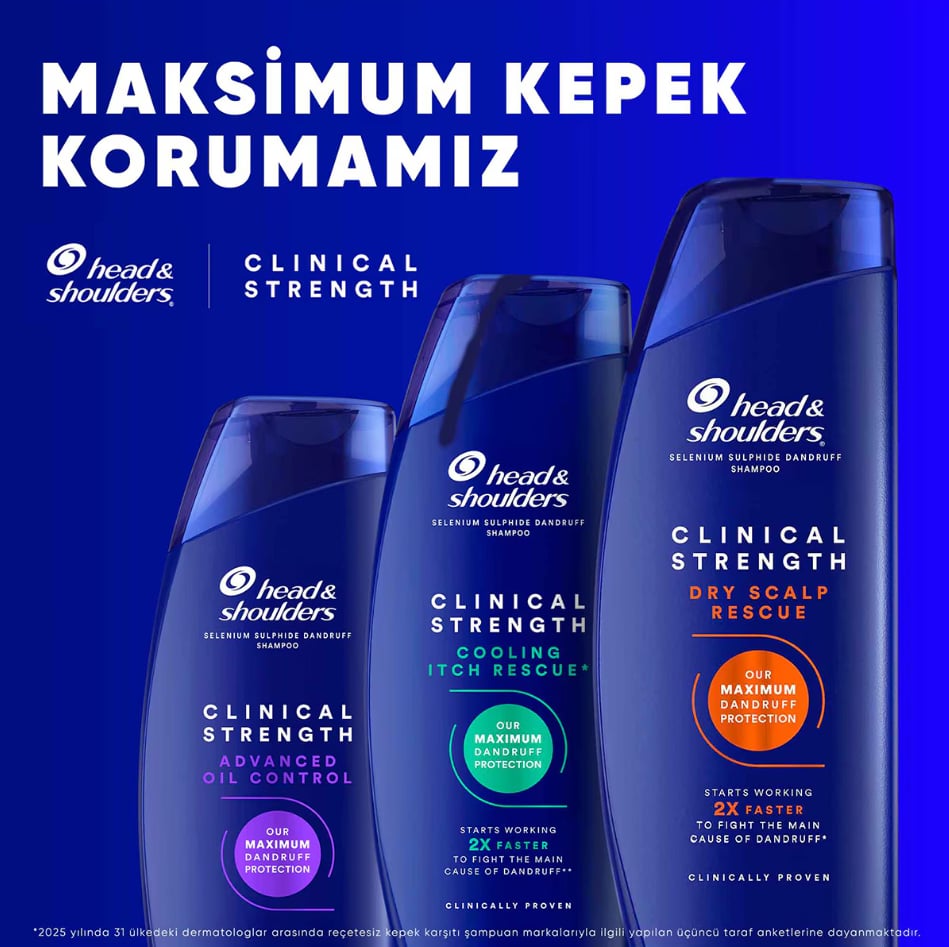 Head&Shoulders Şampuan Clinical Dry Scalp 400 ml