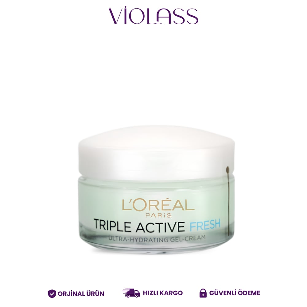 L'Oreal Paris Üç Etkili Ferahlık Yoğun Nemlendirici Jel Krem 50 ml