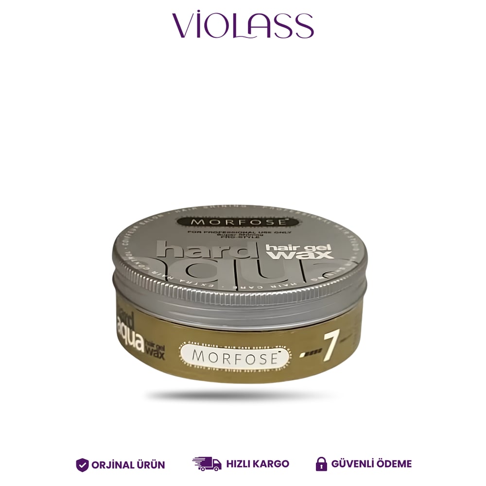 Morfose Wax Jel Hard Aqua Gold 150ml