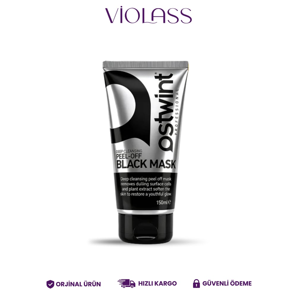 Ostwint Soyulabilir Siyah Maske 150 ml