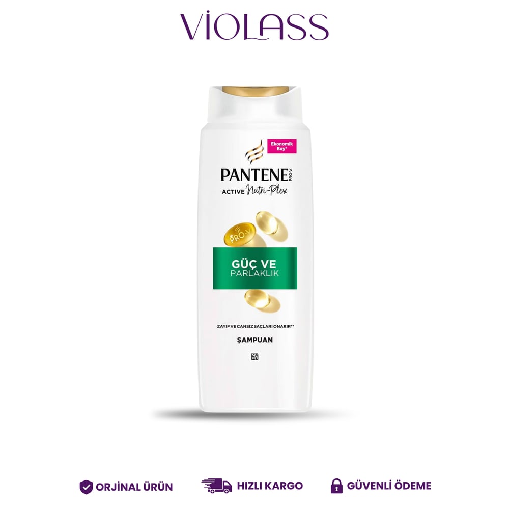 Pantene Şampuan Güç Ve Parlaklık 625 ml