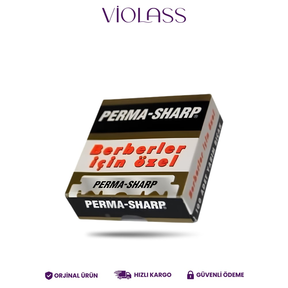 Perma Sharp Berber Jileti, 100'lü Paket