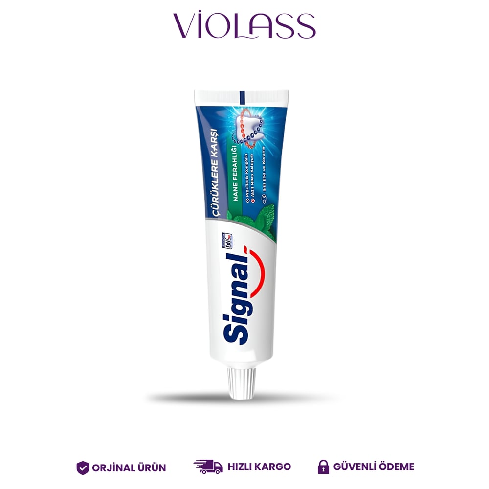 Signal Diş Macunu Çürüklere Karşı Nane Ferahlığı 50 ML