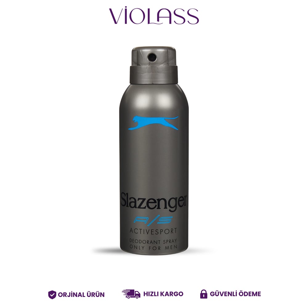 Slazenger Activesport Erkek Mavi Deodorant 150 ml