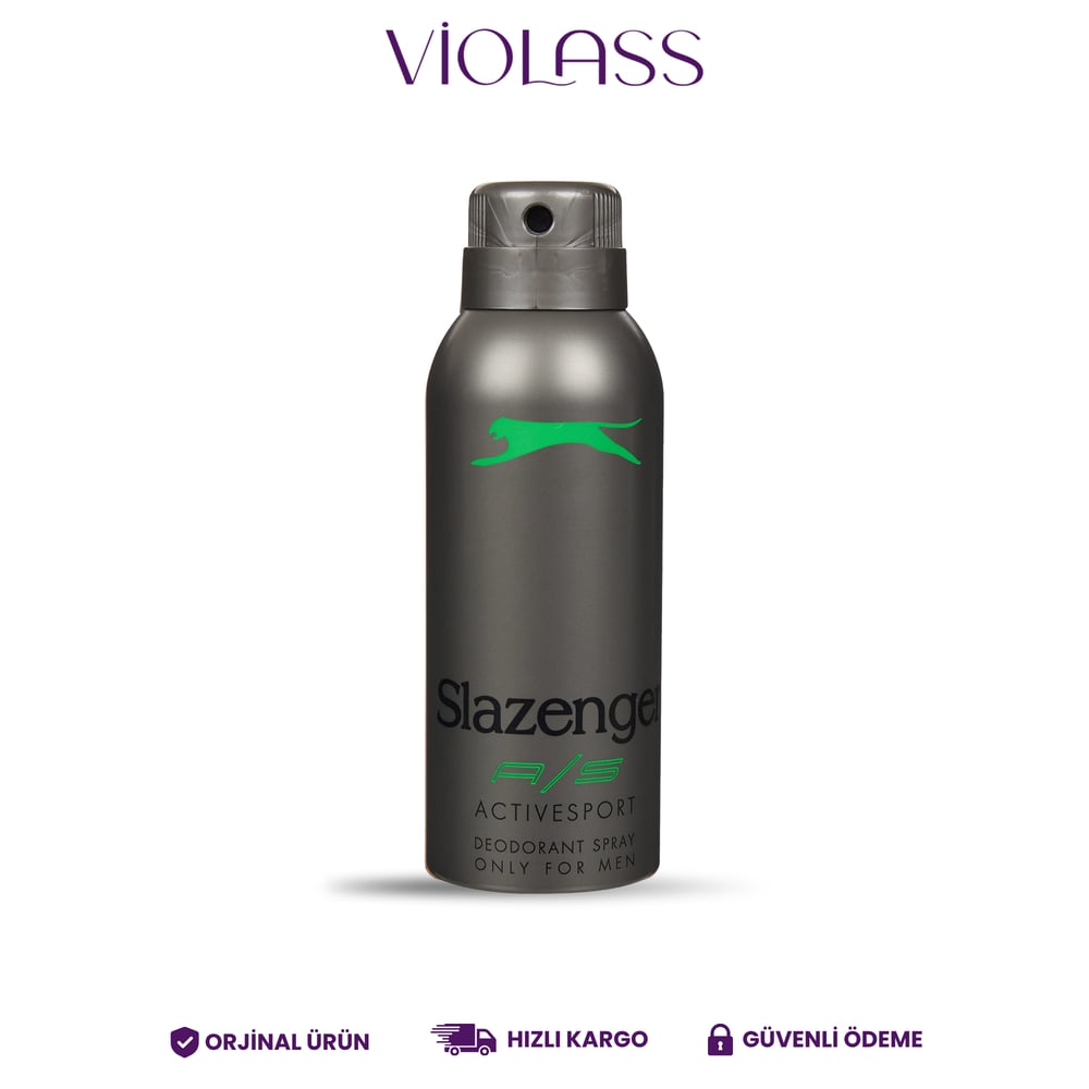 Slazenger Activesport Erkek Yeşil Deodorant 150 ml